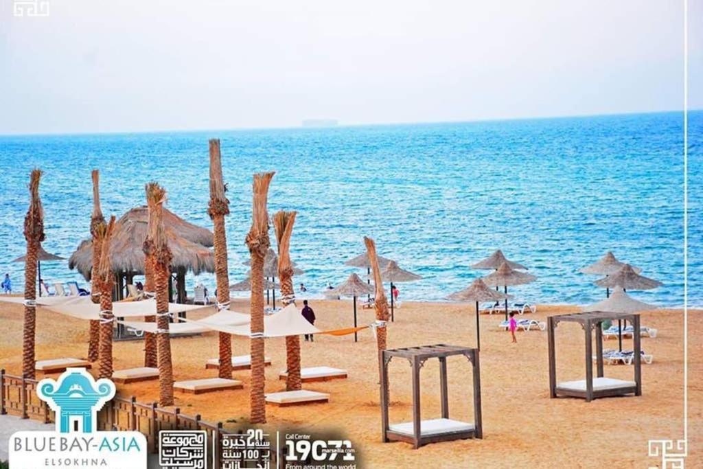 Amazing Chalet At Bluebay Asian Resort Pool View - Families Only アインソフナ エクステリア 写真